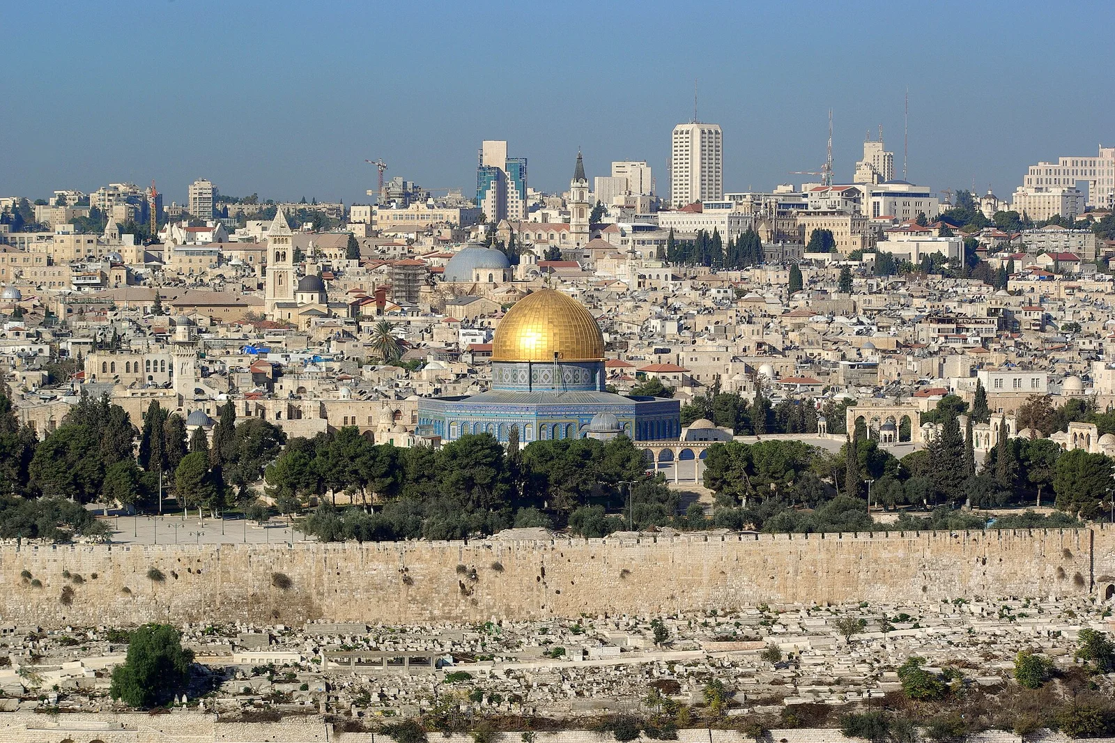 Related file image: Jerusalem Dome of the rock BW 14